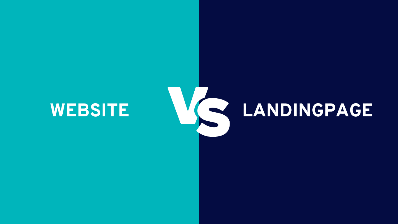 Website vs. Landingpage